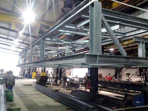 Structural steel fabrication 